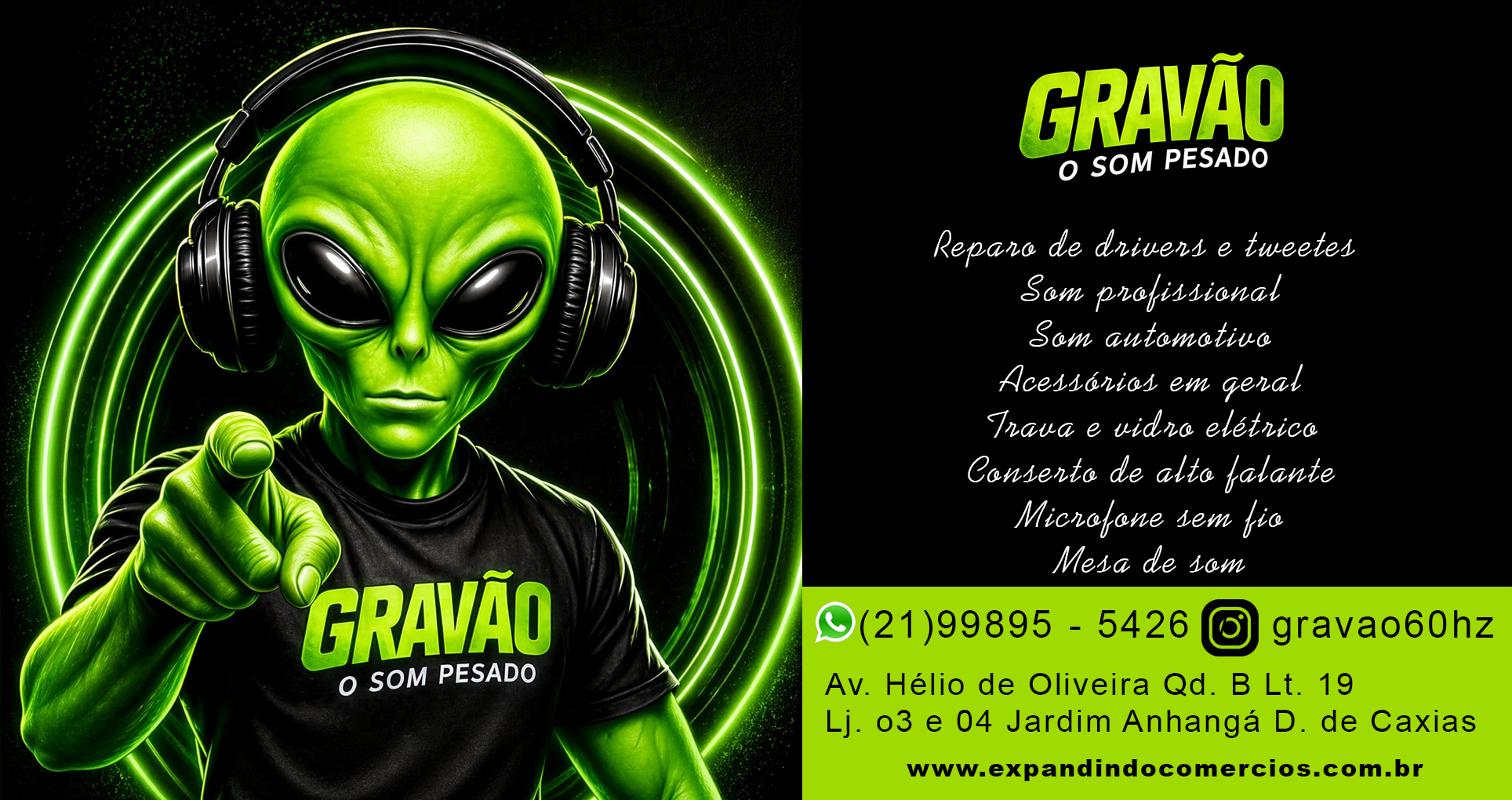 GRAVÃO SOM PESADO